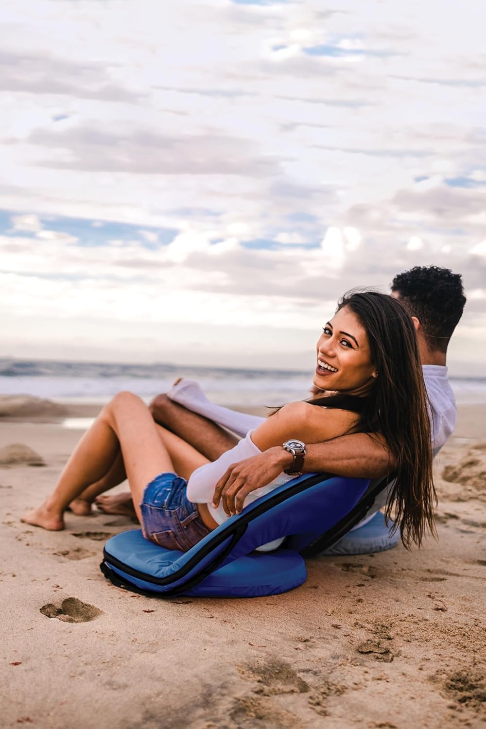 Stansport Go Anywhere Chair Polyester Portable Reclining Seat - Image 2